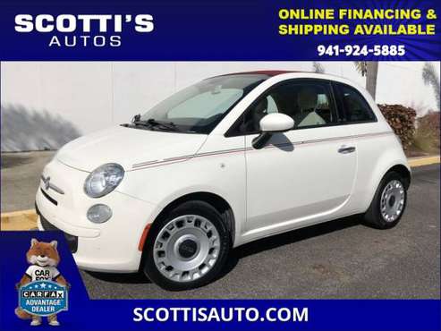 2013 FIAT 500 Pop CONVERTIBLE~AUTO~ - cars & trucks - by dealer -... for sale in Sarasota, FL