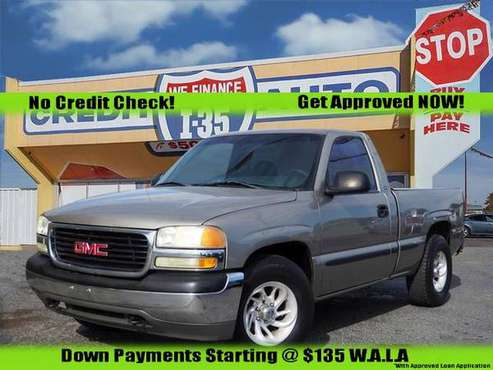 2002 GMC NEW SIERRA 1500 Cars-SUVs-Trucks start 135 DOWN! - cars & for sale in Oklahoma City, OK