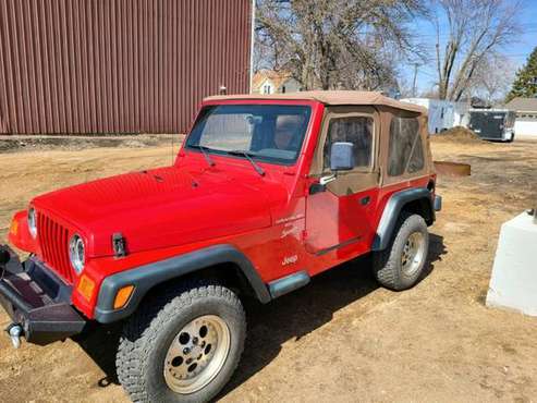 2000 Jeep Wrangler 2dr Sport - - by dealer - vehicle for sale in ND