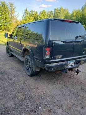 2002 7.3L Ford Excursion Limited Edition - cars & trucks - by owner... for sale in Hinckley, MN