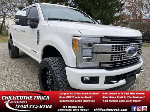 2019 Ford F-250SD Platinum - cars & trucks - by dealer - vehicle... for sale in Chillicothe, OH