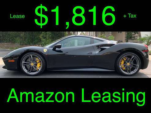 2018 Ferrari 488 GTB - Lease for $1,816+ Tax a MO - WE LEASE EXOTICS... for sale in San Francisco, CA