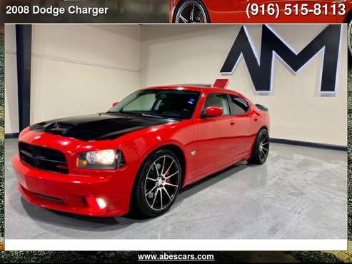 2008 DODGE CHARGER SRT8 RWD - cars & trucks - by dealer - vehicle... for sale in Sacramento , CA
