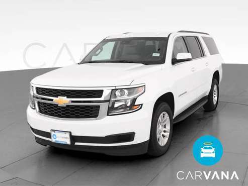 2020 Chevy Chevrolet Suburban LT Sport Utility 4D suv White -... for sale in Madison, WI