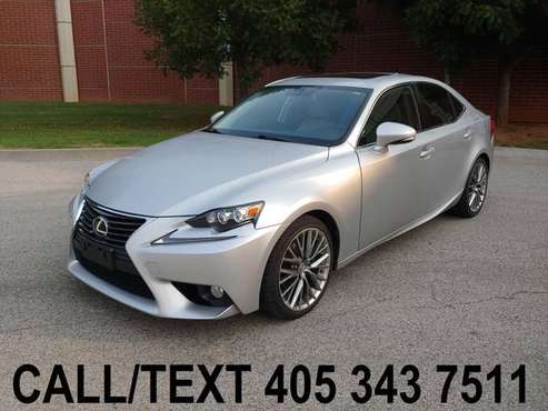 2014 LEXUS IS 250 AWD LOW MILES! LEATHER! NAV! SUNROOF! MUST SEE! -... for sale in Norman, TX