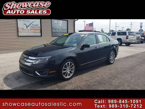 LEATHER SEATS!! 2010 Ford Fusion 4dr Sdn SEL FWD for sale in Chesaning, MI