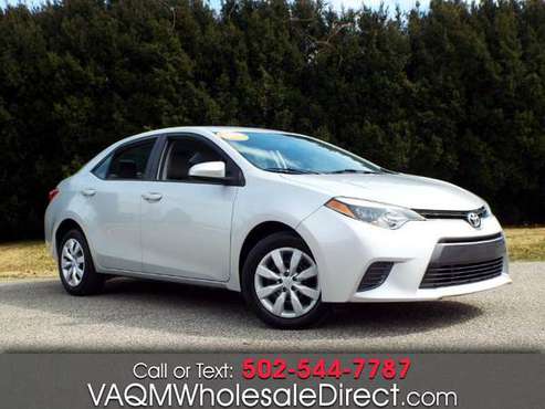 ONLY 56K MILES! ELITE BUY HERE PAY HERE 2016 COROLLA - cars & for sale in Louisville, KY