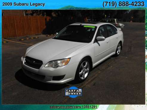 2009 Subaru Legacy 4dr H4 Auto Special Edition - cars & trucks - by... for sale in Colorado Springs, CO