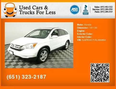 2010 Honda CR-V EX-L - cars & trucks - by dealer - vehicle... for sale in Inver Grove Heights, MN