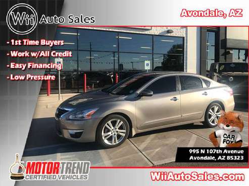 !P5862- 2015 Nissan Altima 3.5 SL We work with ALL CREDIT! 15 sedan... for sale in Cashion, AZ