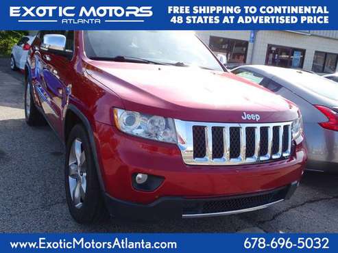 2011 Jeep Grand Cherokee Overland RED - - by for sale in Gainesville, GA