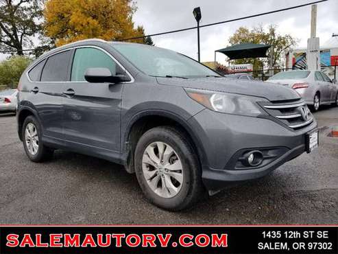 2014 Honda CR-V EX-L 4WD AT Gray LOW LOW MILES for sale in Salem, OR
