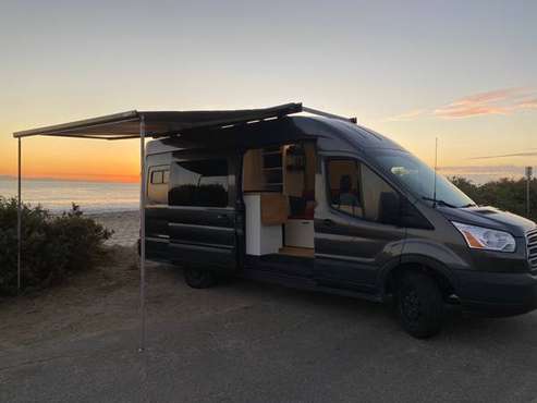 2018 Ford Transit 250 High Roof Extended Length Camper Van - cars &... for sale in Ventura, CA