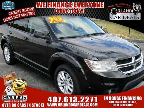 2016 Dodge Journey NO Credit Check Loans--- Buy Here Pay Here--- In... for sale in Maitland, FL