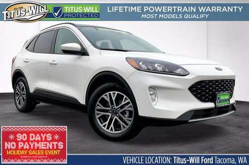 2020 Ford Escape AWD All Wheel Drive SEL SUV - cars & trucks - by... for sale in Tacoma, WA