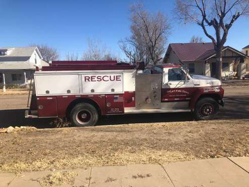 Fire truck - cars & trucks - by owner - vehicle automotive sale for sale in Wiley, CO