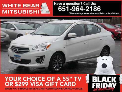 2017 Mitsubishi Mirage G4 - cars & trucks - by dealer - vehicle... for sale in White Bear Lake, MN
