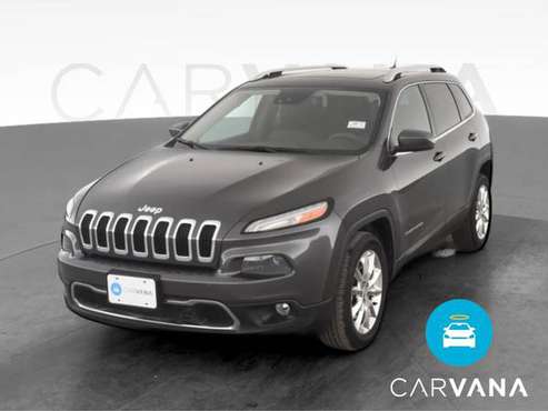 2014 Jeep Cherokee Limited Sport Utility 4D suv Gray - FINANCE... for sale in San Bruno, CA