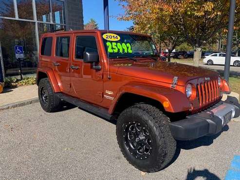 2014 Jeep Wrangler Unlimited Sahara Unlimited for sale in Scarborough, ME