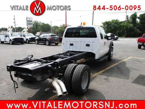 2011 Ford Super Duty F-550 DRW SUPER CAB, 4X4 CAB CHASSIS - cars &... for sale in south amboy, IL