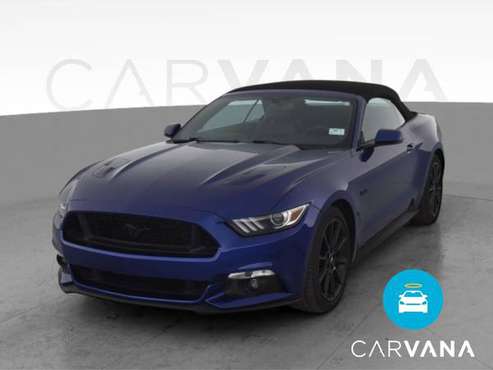 2016 Ford Mustang GT Premium Convertible 2D Convertible Blue -... for sale in Revere, MA