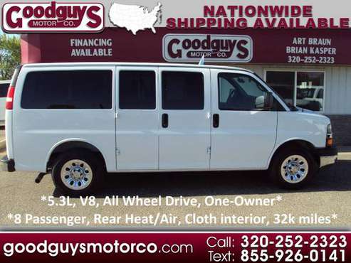 2010 Chevrolet Express Passenger AWD 1500 135 LT for sale in WA