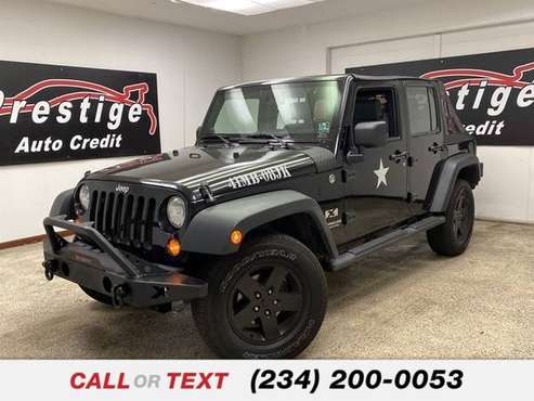 2008 Jeep Wrangler Unlimited X - cars & trucks - by dealer - vehicle... for sale in Akron, PA