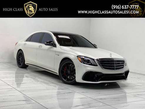 2018 Mercedes-Benz AMG S 63 4MATIC Sedan - - by dealer for sale in Rancho Cordova, NV