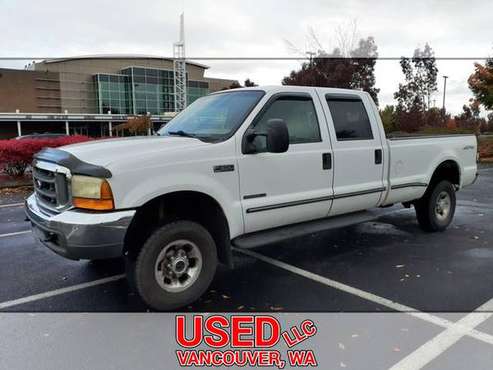 1999 Ford F350 Super Duty Crew Cab Long Bed 7.3 Diesel POWERSTROKE 4x4 for sale in Vancouver, WA