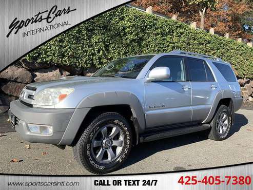 2003 Toyota 4Runner SR5 - - by dealer - vehicle for sale in Bothell, WA