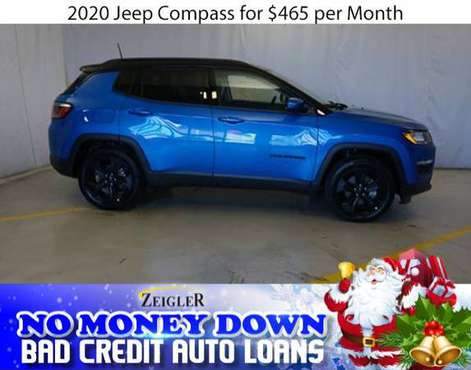 $465/mo 2020 Jeep Compass Bad Credit & No Money Down OK - cars &... for sale in Riverside, IL