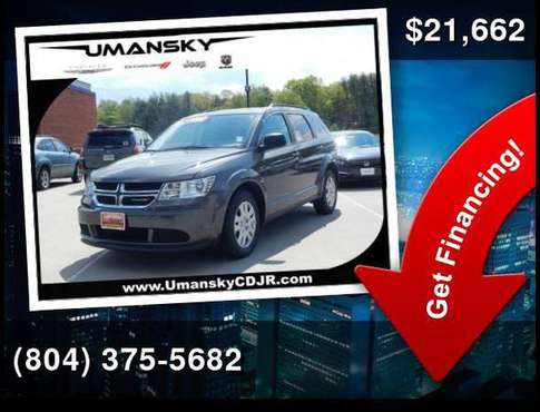 2020 Dodge JourneyCa SE Umansky Precision Pricing Call for your for sale in Charlotesville, VA