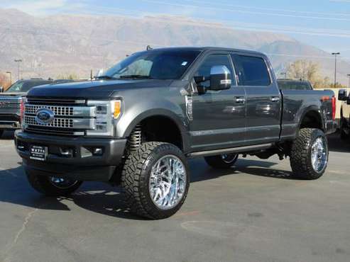2019 *Ford* *SUPER DUTY F-350* *PLATINUM FX4* Gray - cars & trucks -... for sale in American Fork, NV