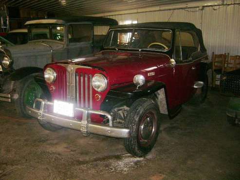 1949 Willys Overland Jeepster Convertible - Original - Runs! for sale in Moose Lake, MN