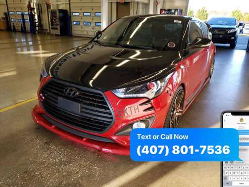 2016 Hyundai Veloster Turbo Instant Approvals! Minimal money down! -... for sale in Orlando, FL