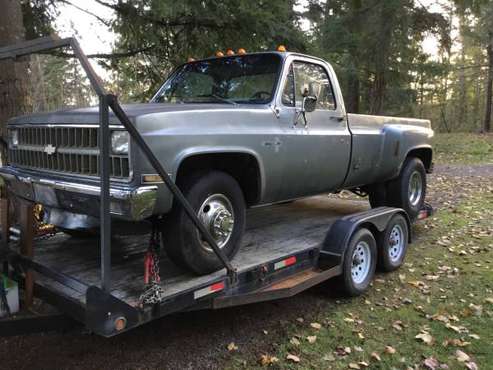 1982 camper special c30 dually - cars & trucks - by owner - vehicle... for sale in Kent, WA