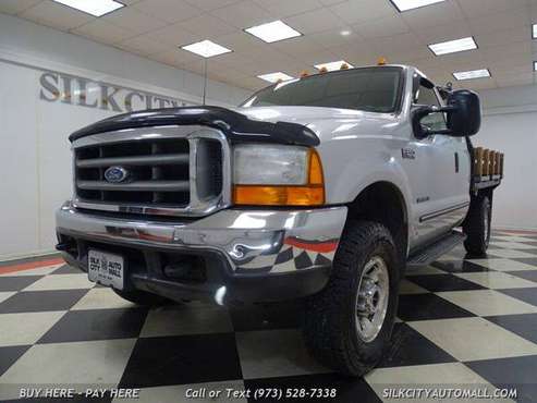 2000 Ford F-250 F250 F 250 SD XLT 7.3 DIESEL Flatbed 4x4 Flat Bed... for sale in Paterson, CT