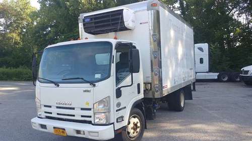 2012 ISUZU NQR 16' REEFER BOX WITH ELECTRIC STANDBY 91K MILES for sale in Wappingers Falls, NY