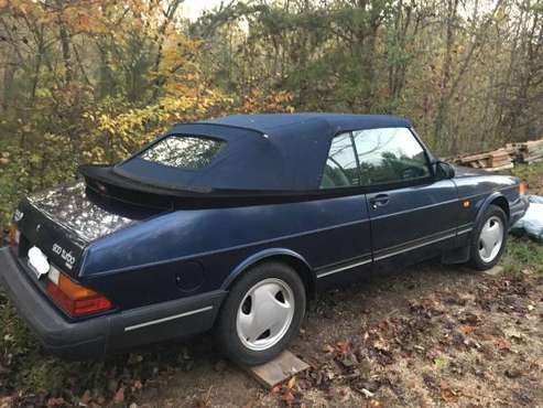 Saab 1992 900 turbo convertible - cars & trucks - by owner - vehicle... for sale in Asheville, NC