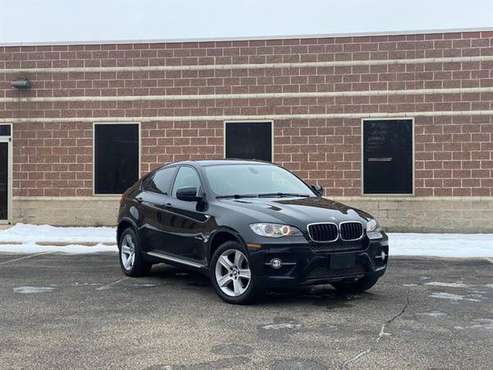 2012 BMW X6 xDrive35i: 1 Owner Black & GORGEOUS Red Leather Inter for sale in Madison, WI
