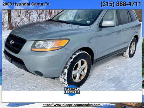 2008 Hyundai Santa Fe - - by dealer - vehicle for sale in new haven, NY