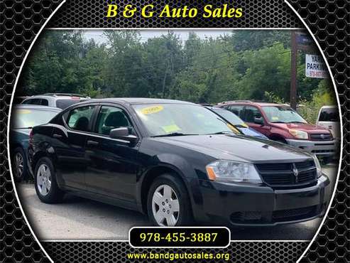 2008 Dodge Avenger SE ONE OWNER ( 6 MONTHS WARRANTY ) for sale in B&G AUTO SALES CHELMSFORD, MA, MA