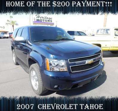 2007 Chevrolet Tahoe GREAT RIDE!!!- Special Vehicle Offer! - cars &... for sale in Casa Grande, AZ