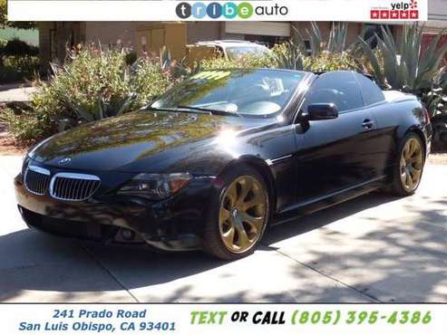 2007 BMW 6 Series 650i 2dr Convertible FREE CARFAX ON EVERY VEHICLE! for sale in San Luis Obispo, CA