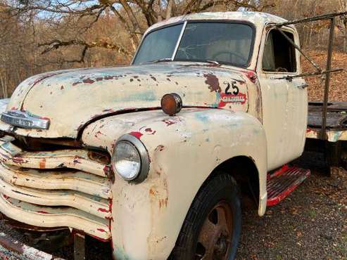 1953 Chevrolet Flatbed Farm Truck Flat Bed - - by for sale in White City, OR