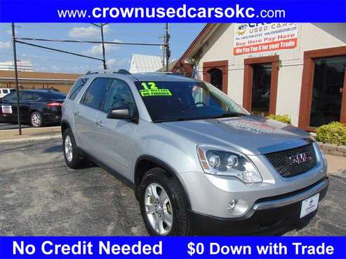🔥🔥🔥2012 GMC ACADIA-Low Miles - cars & trucks - by dealer - vehicle... for sale in Oklahoma City, OK