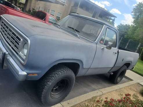 75 Dodge Power Wagon w100 4x4 for sale in Chico, CA