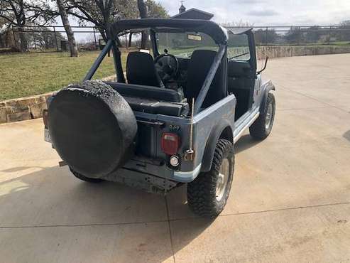 1982 CJ7 - cars & trucks - by owner - vehicle automotive sale for sale in Flower Mound, TX