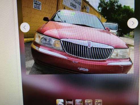 2000 Lincoln Continental - cars & trucks - by owner - vehicle... for sale in South Bend, IN