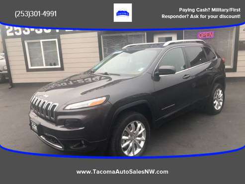2014 Jeep Cherokee - Financing Available! - cars & trucks - by... for sale in Tacoma, WA